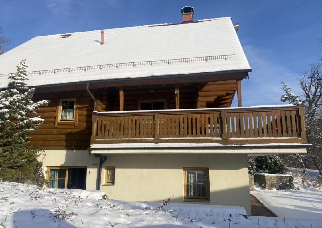 Ferienwohnung Blockhaus Grillenberg  Exterior foto